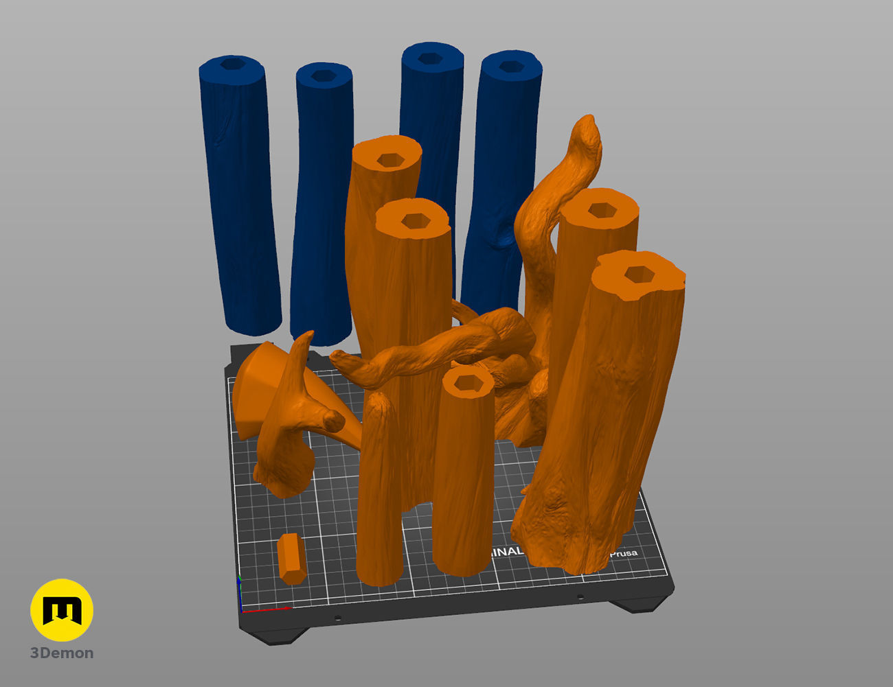 Radagast The Brown Staff - The Hobbit 3D print model_7