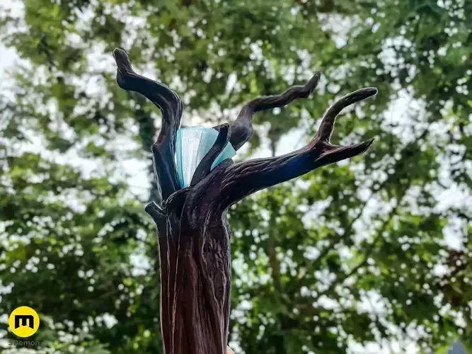 Radagast The Brown Staff - The Hobbit 3D print model Radagast The Brown Staff - The Hobbit 3D print model