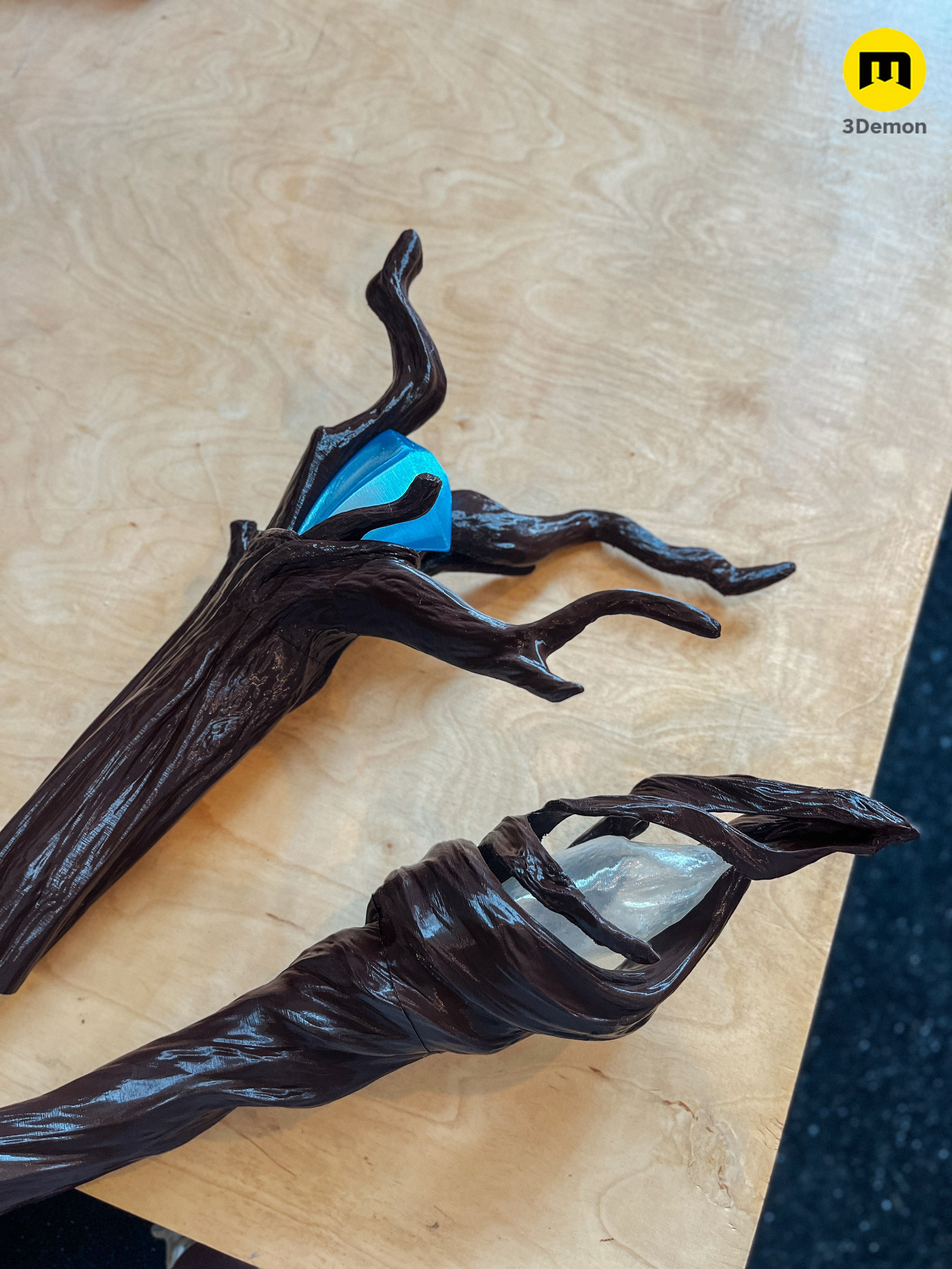Radagast The Brown Staff - The Hobbit 3D print model_2