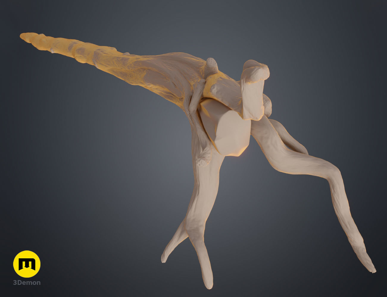 Radagast The Brown Staff - The Hobbit 3D print model_11