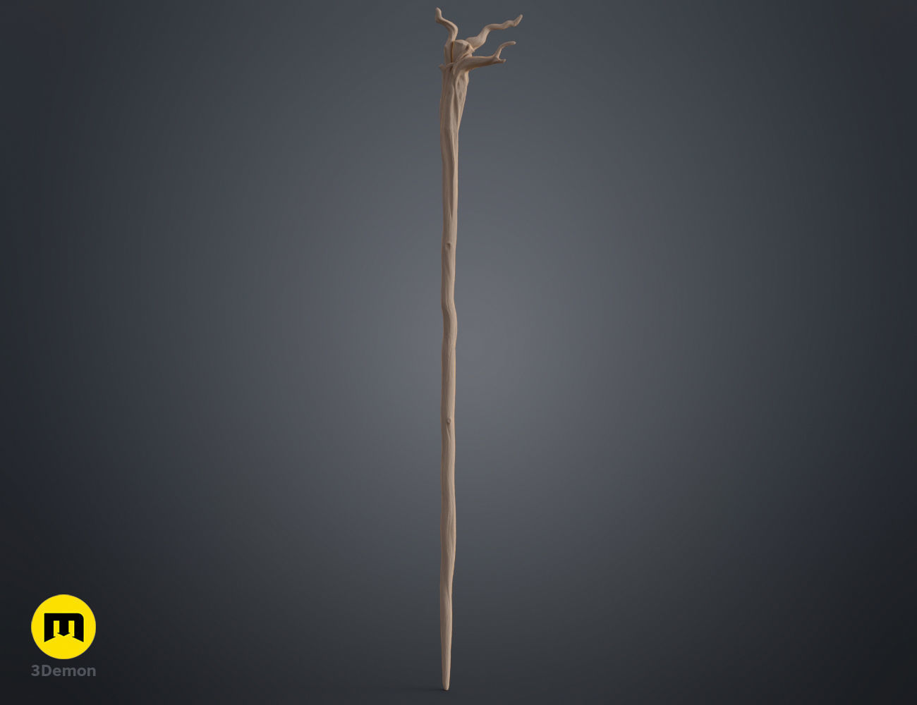 Radagast The Brown Staff - The Hobbit 3D print model_14