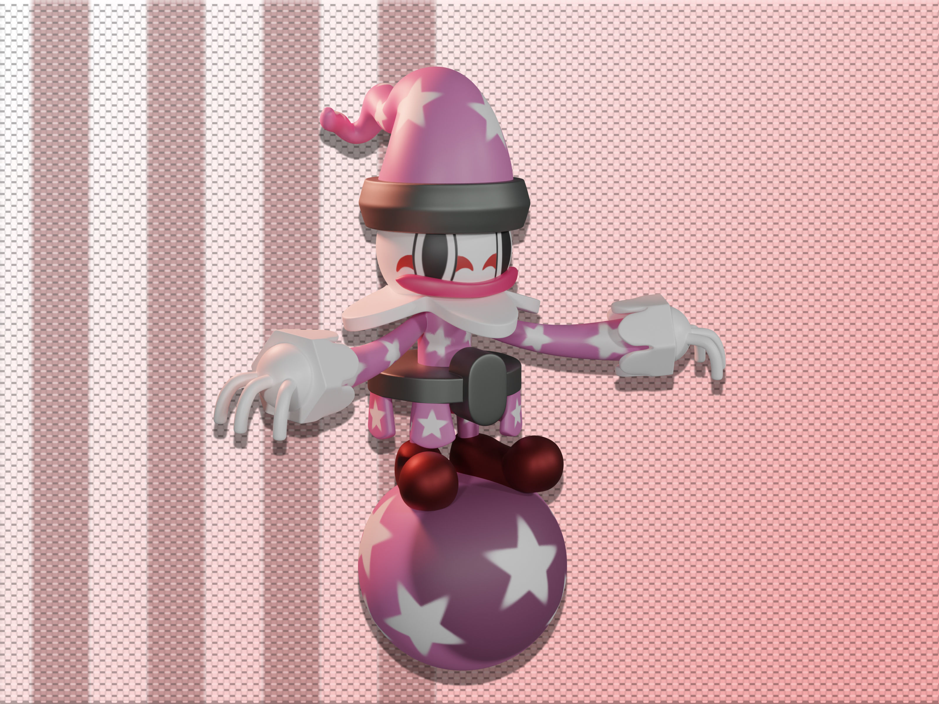 Super mario RPG character pack 3D print model_3