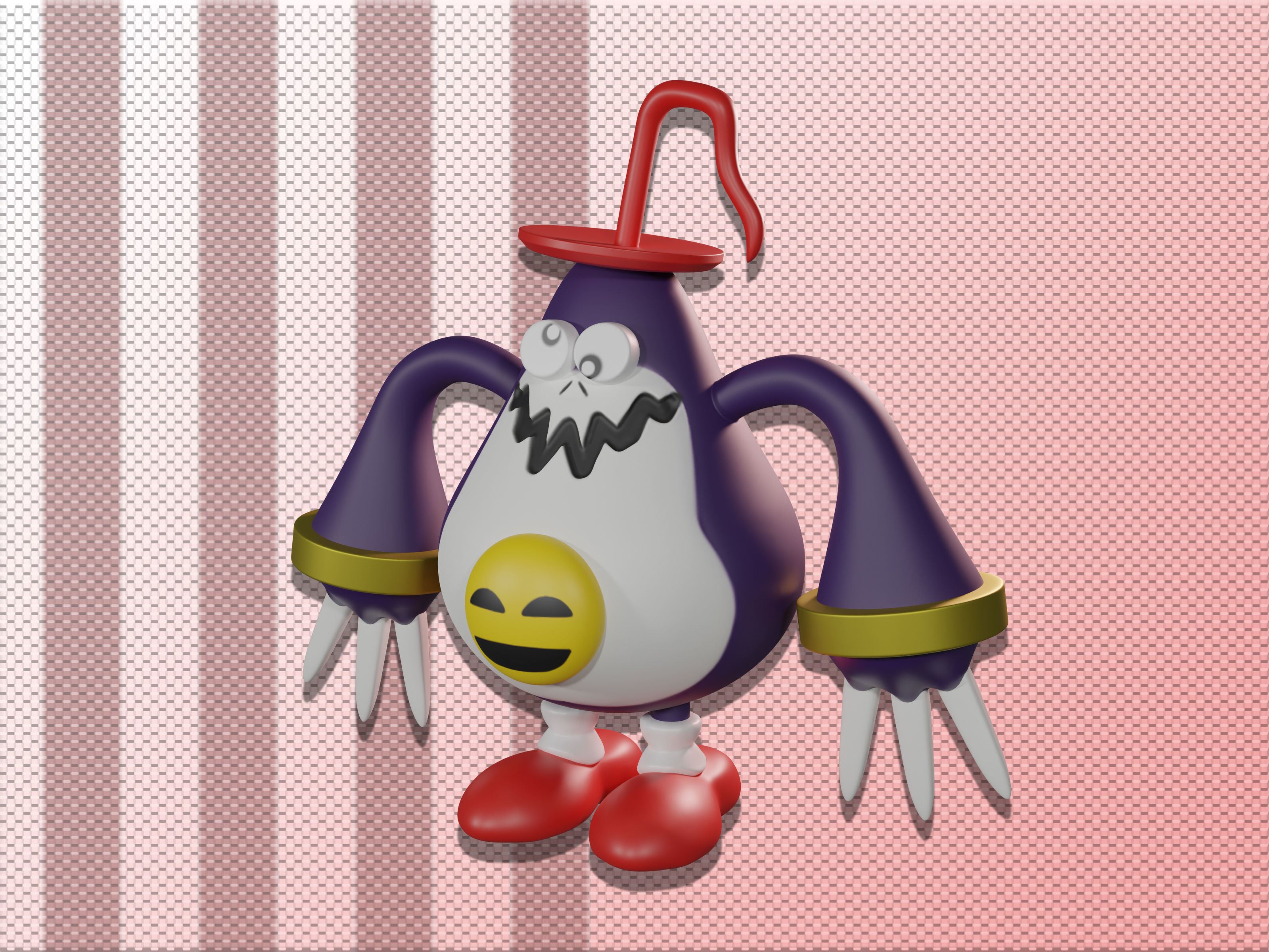 Super mario RPG character pack 3D print model_7