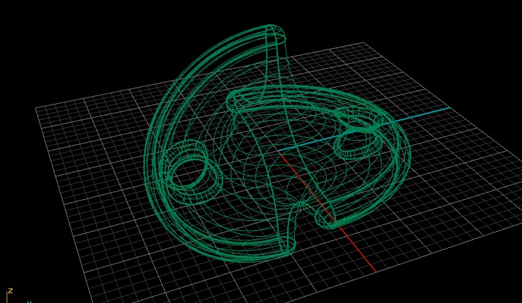 Femisphere Chain Link 3D print model_5