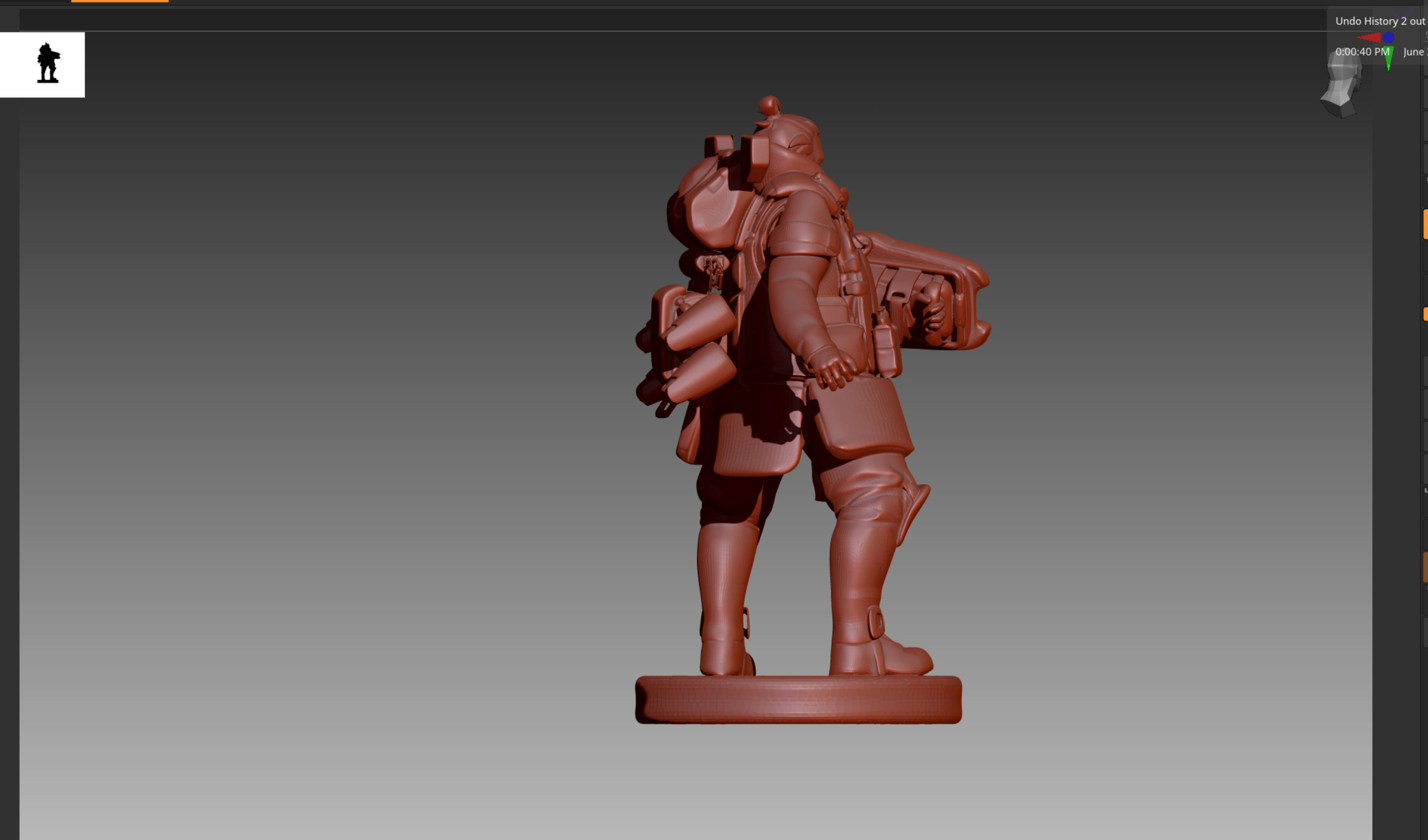 Apex Legends Gibraltar STL and OBJ 3D print model_6