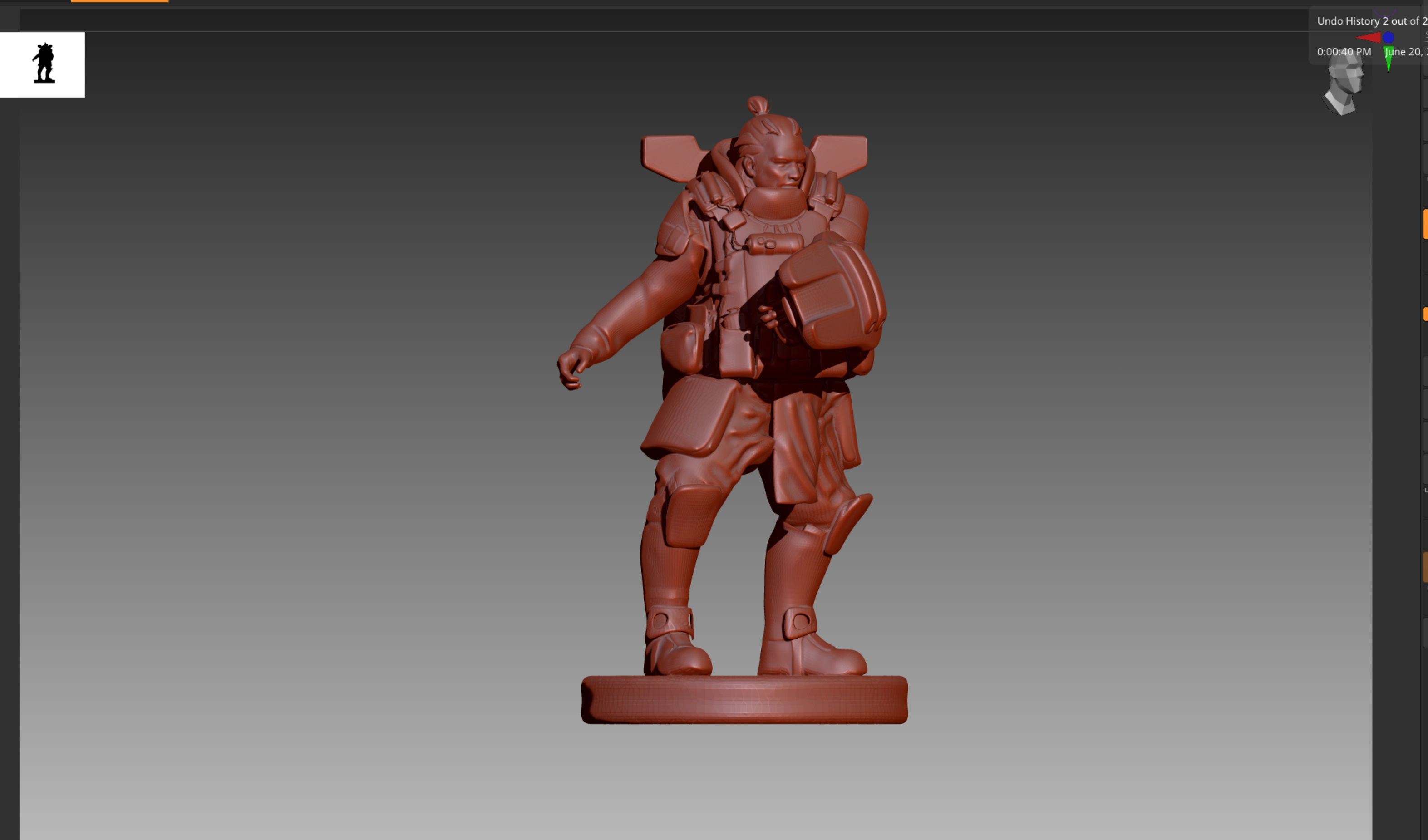 Apex Legends Gibraltar STL and OBJ 3D print model_8