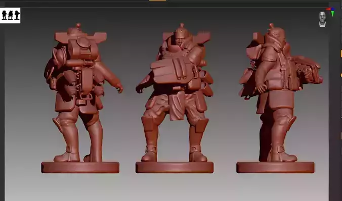 Apex Legends Gibraltar STL and OBJ 3D print model