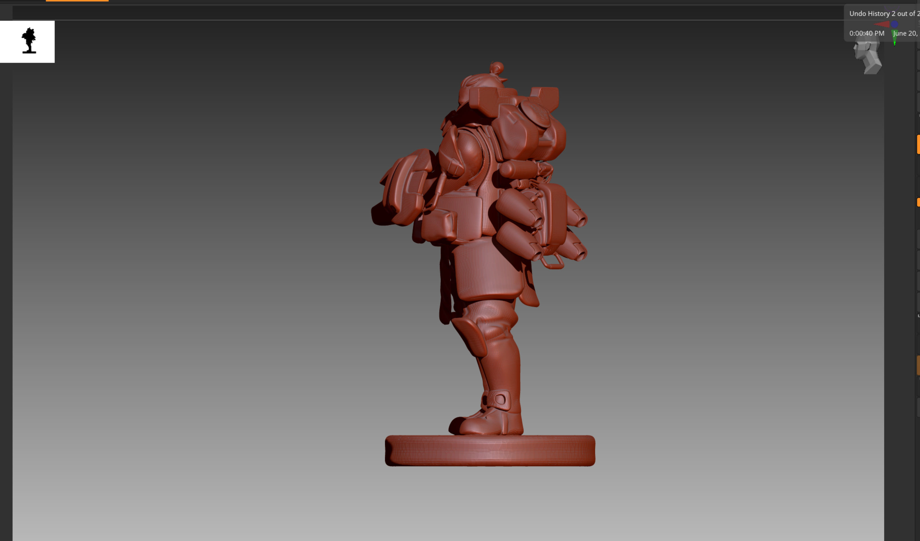 Apex Legends Gibraltar STL and OBJ 3D print model_3