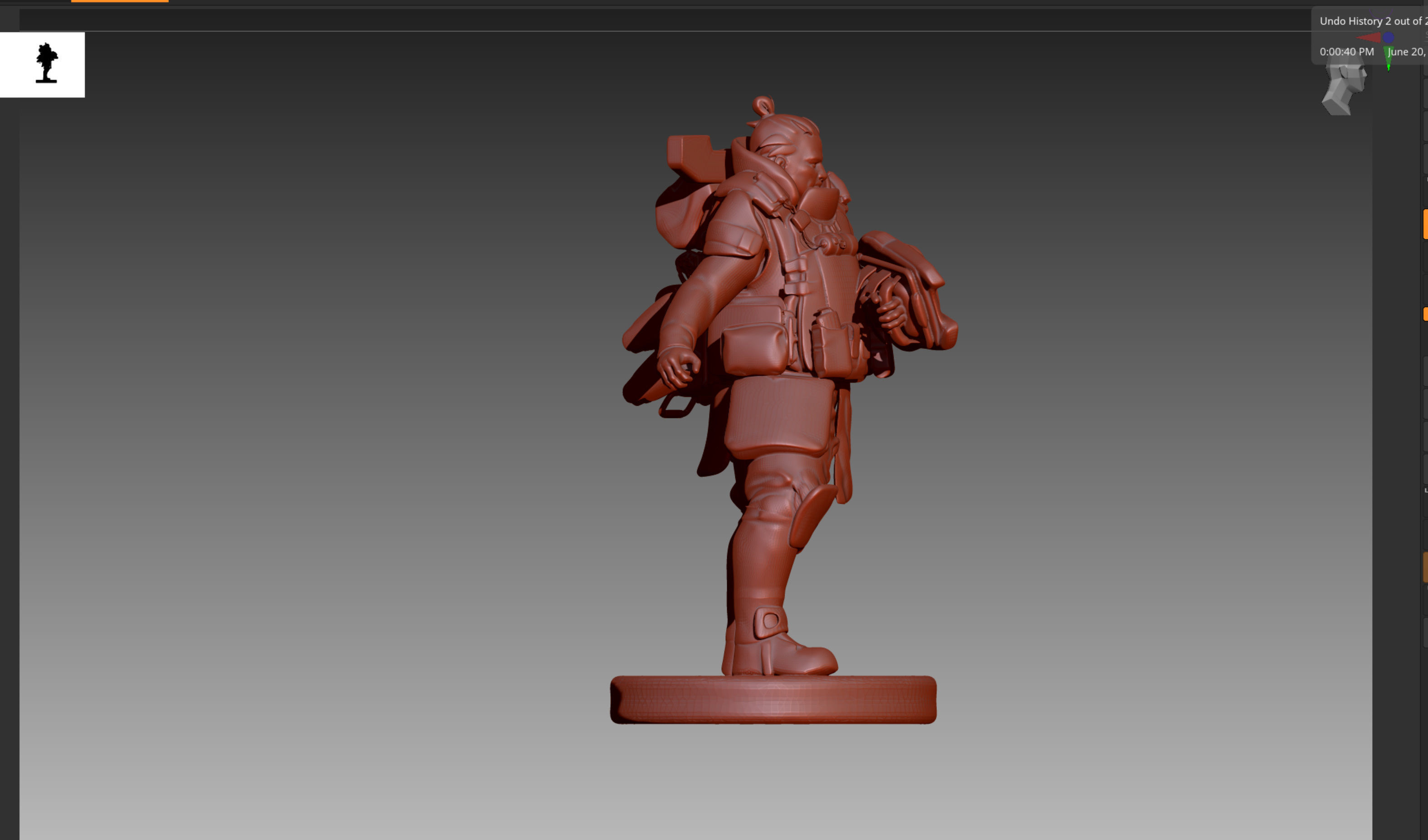 Apex Legends Gibraltar STL and OBJ 3D print model_7