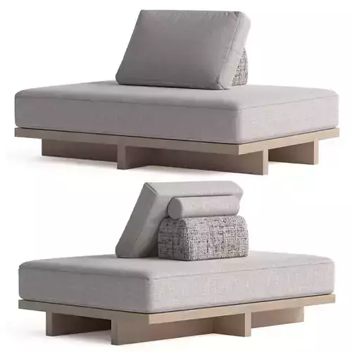 Frigerio View pouf 3D model