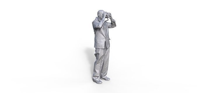 figure for submarine ship model 3D print model