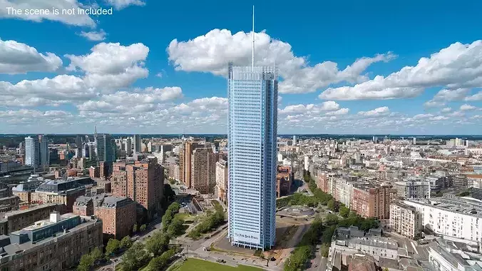 Skyscrapers Collection 3D Model Pack 2