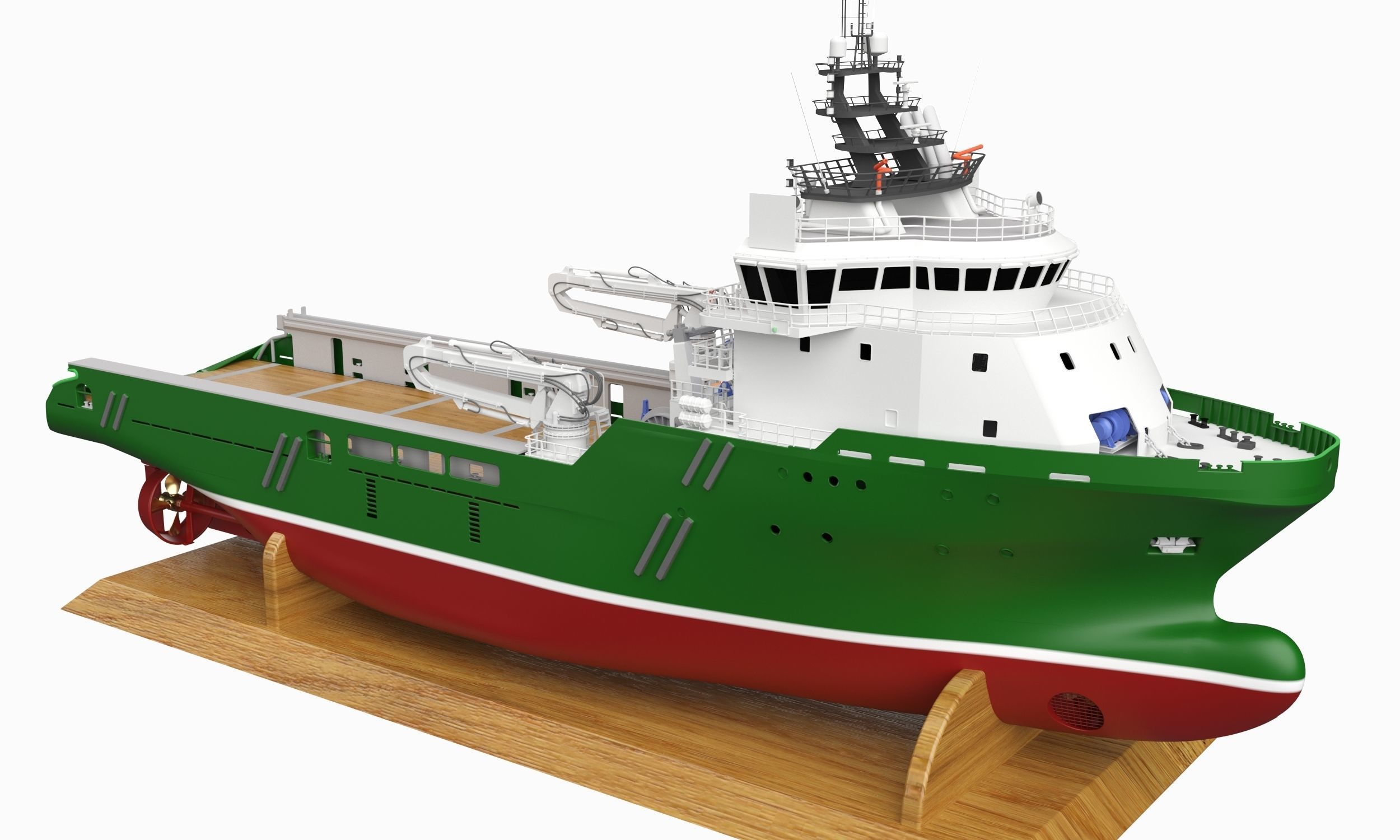 Havyard 842 3D model_6