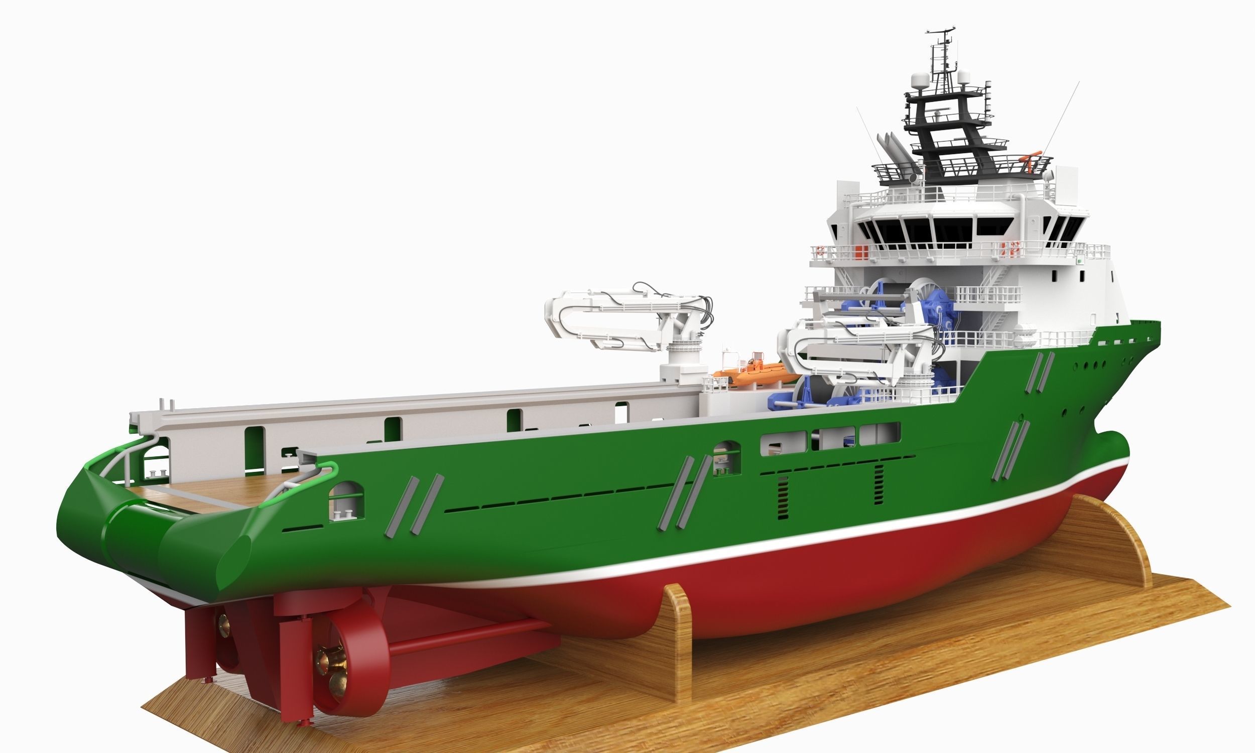 Havyard 842 3D model_4