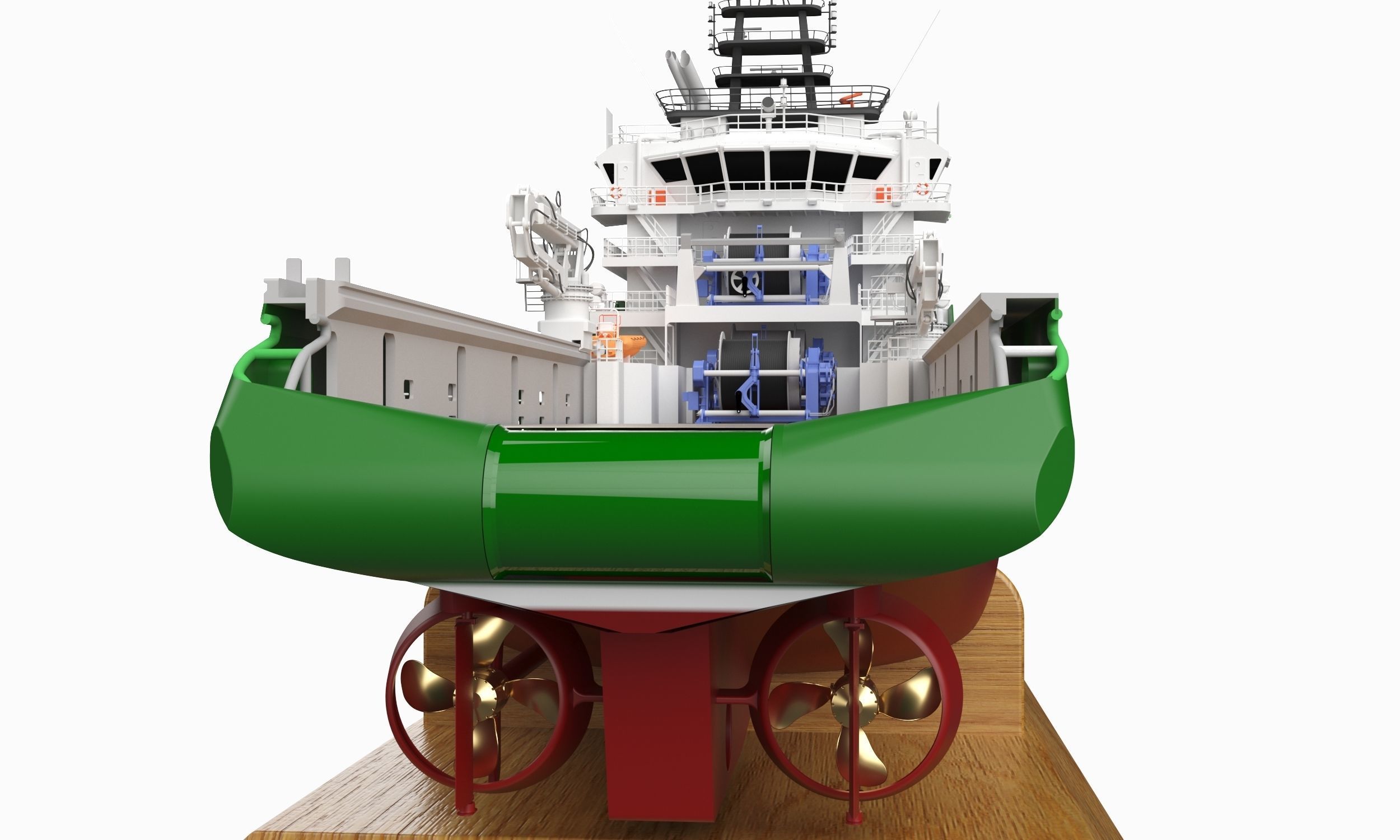 Havyard 842 3D model_5