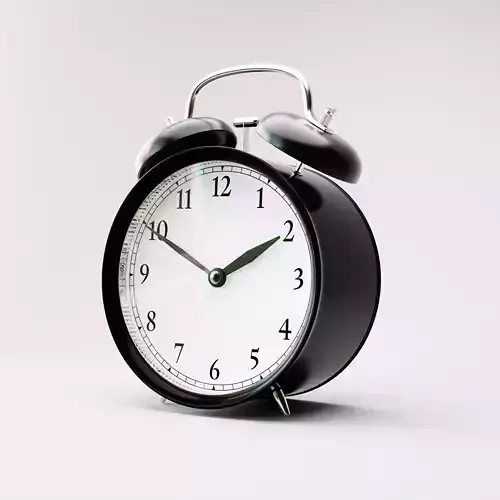 Modern Analogue Alarm Clock