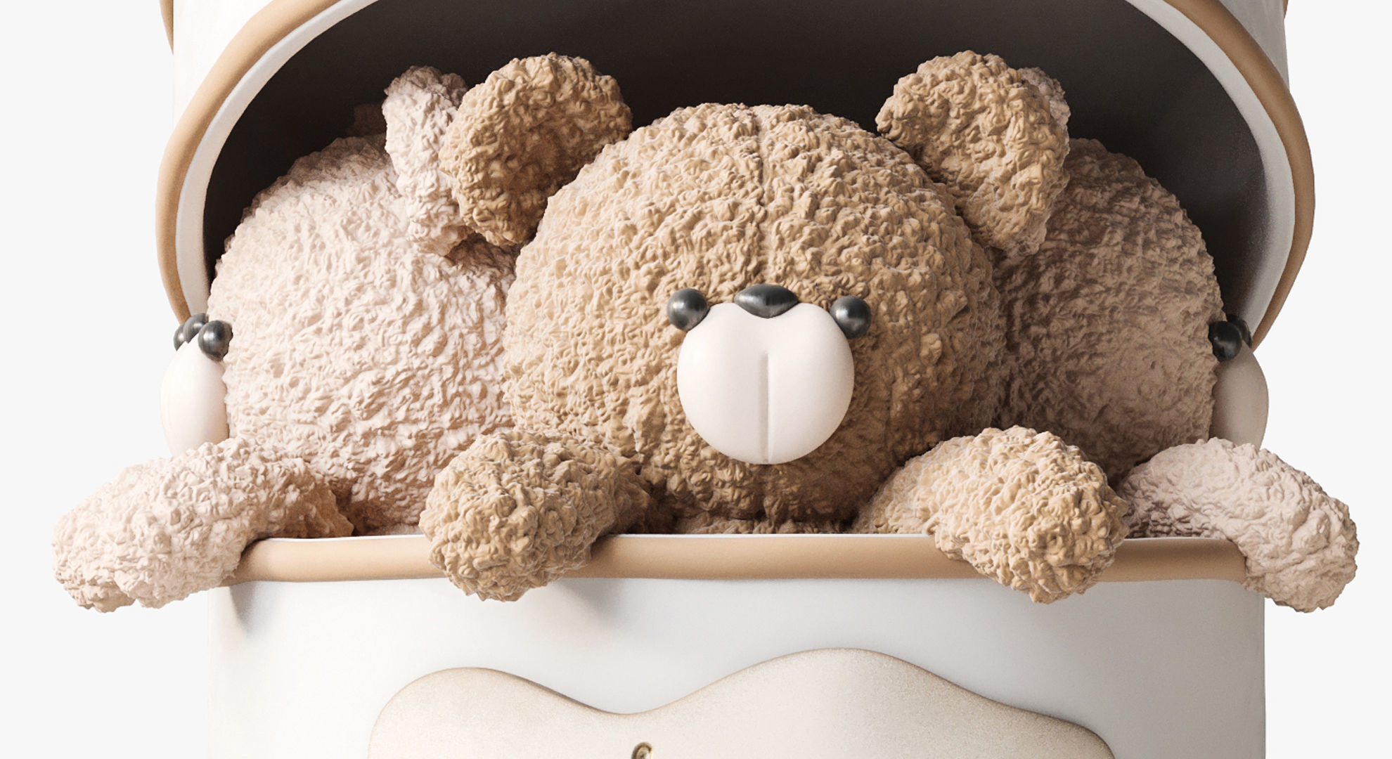 Set of soft toys  3D model_2