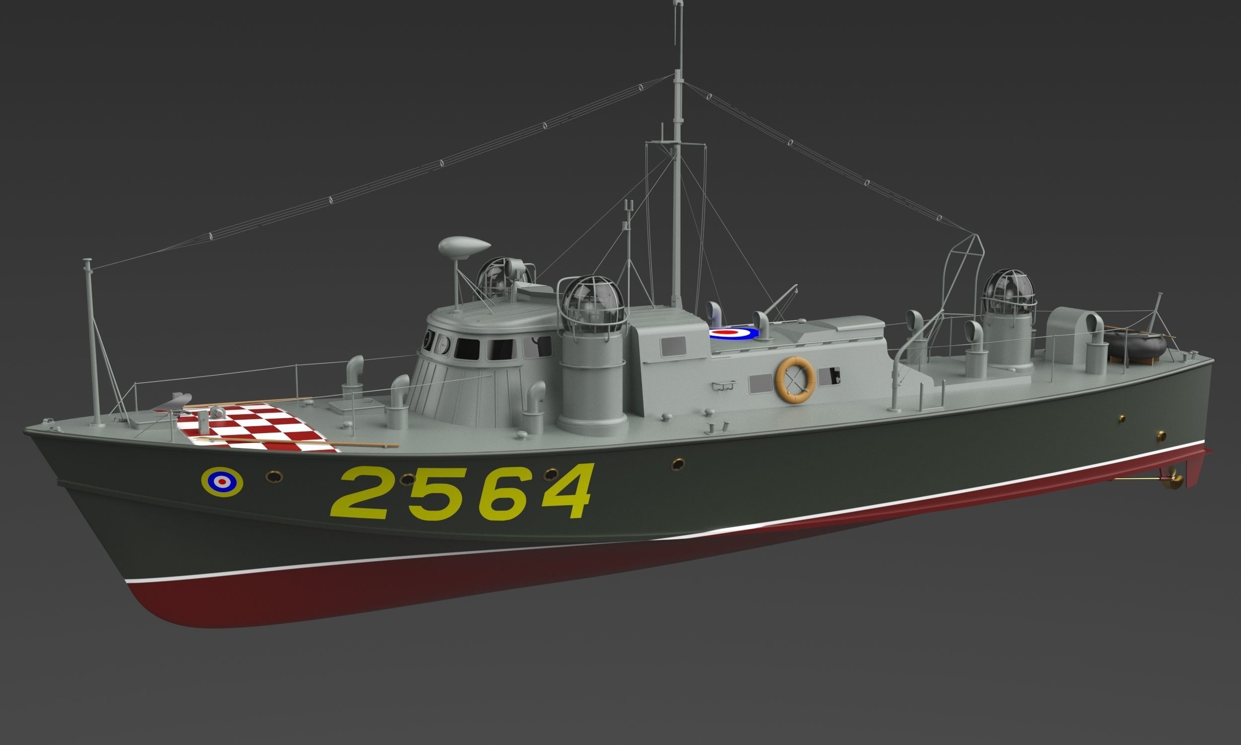 Boat 03 3D model_4