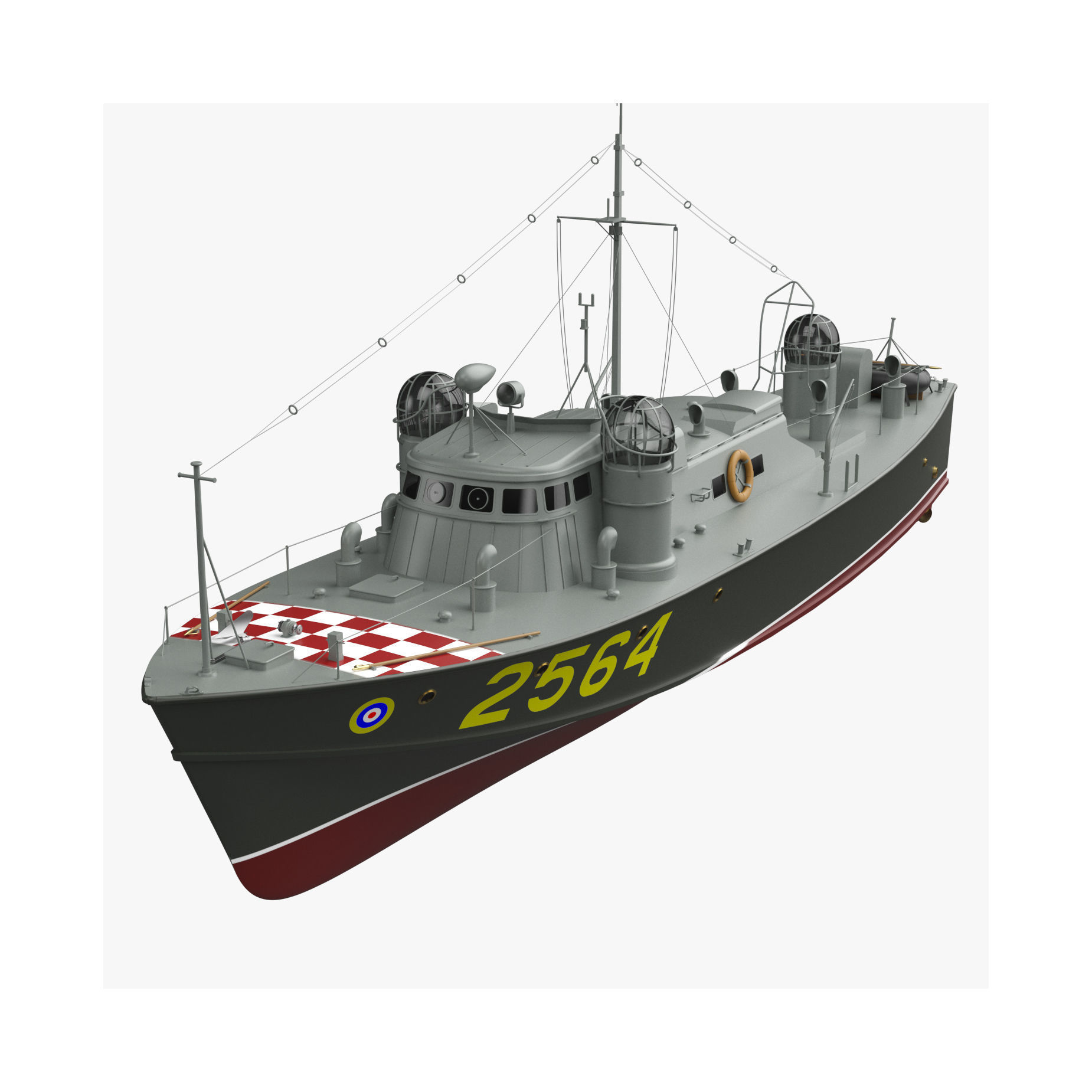Boat 03 3D model_1