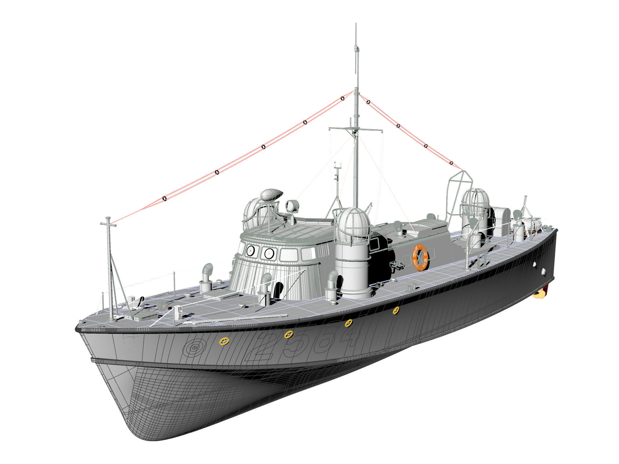 Boat 03 3D model_12