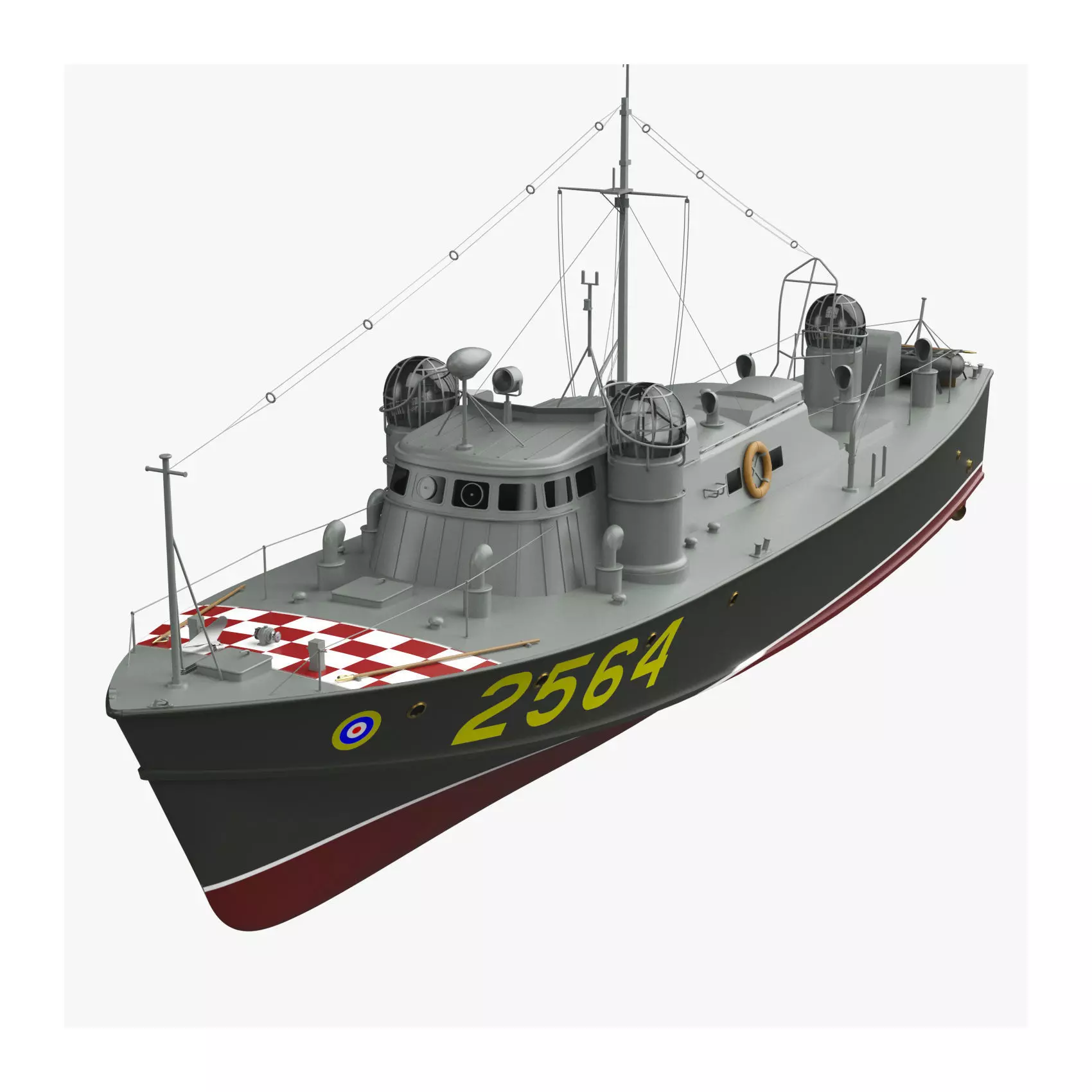 Boat 03 3D model_0