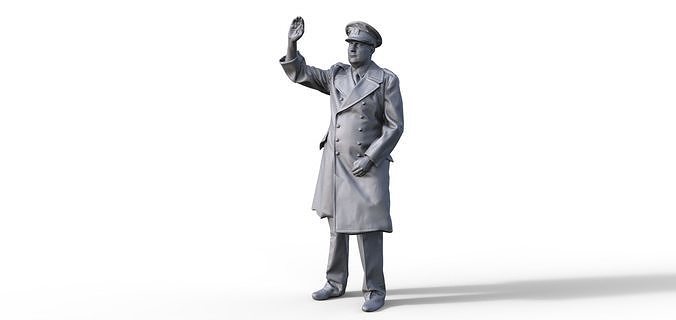 figure captain for ship model 3D print model
