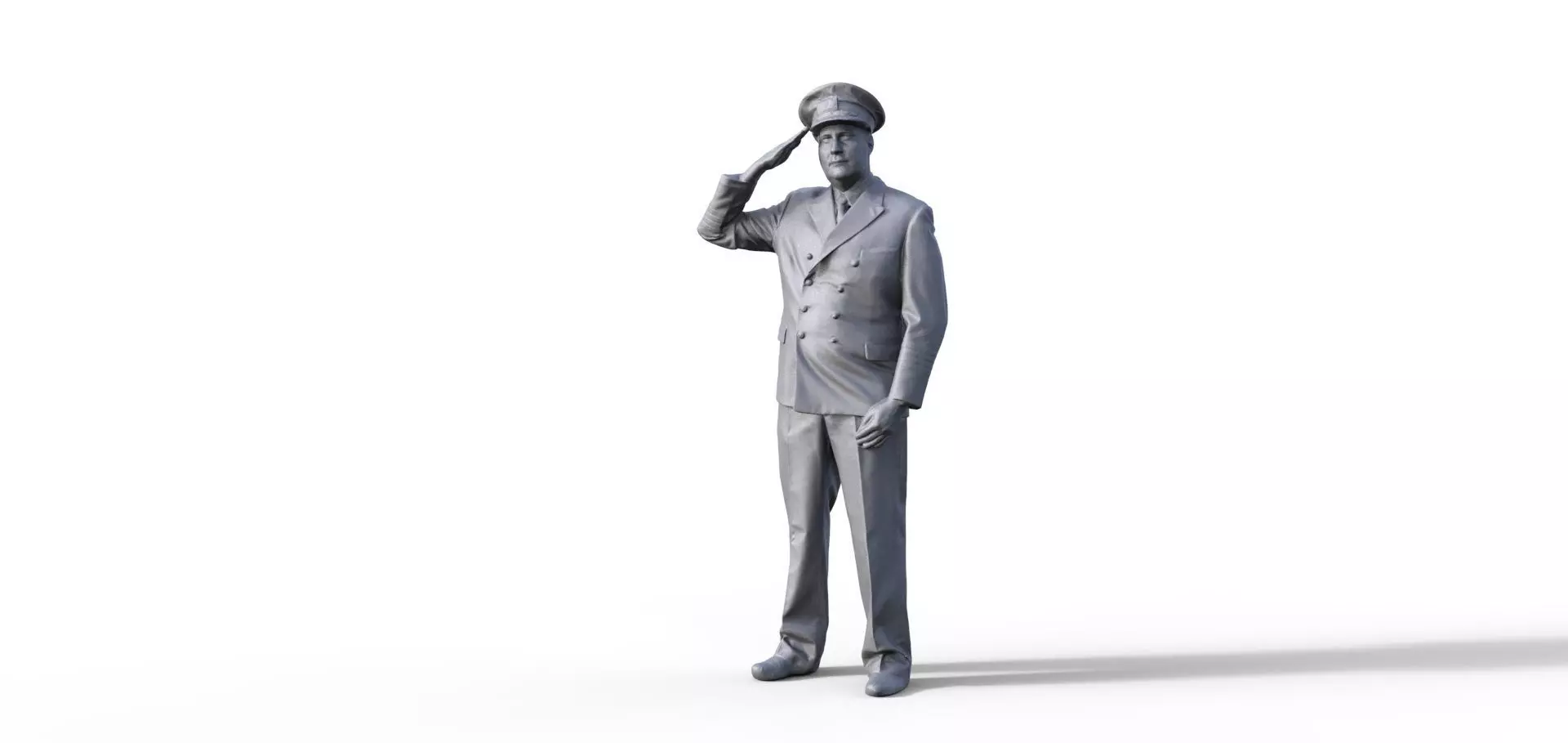 figure captain for ship model 3D print model_0