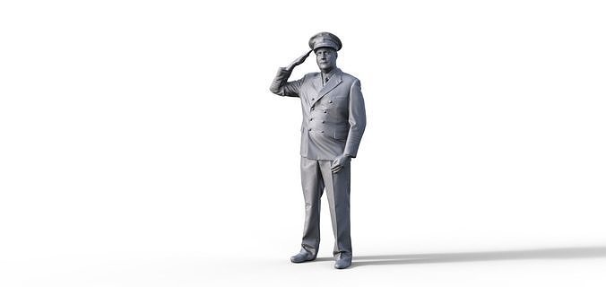figure captain for ship model 3D print model