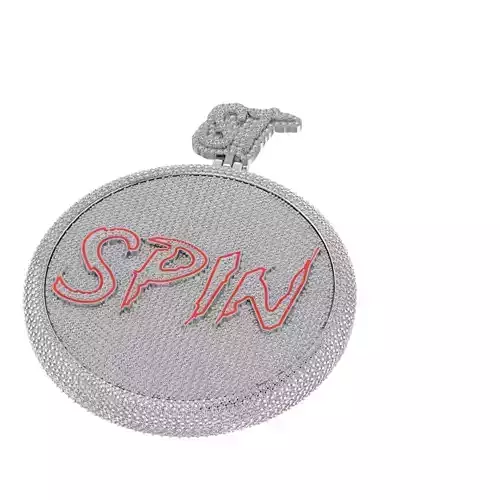 Spinning pendant 3D print model