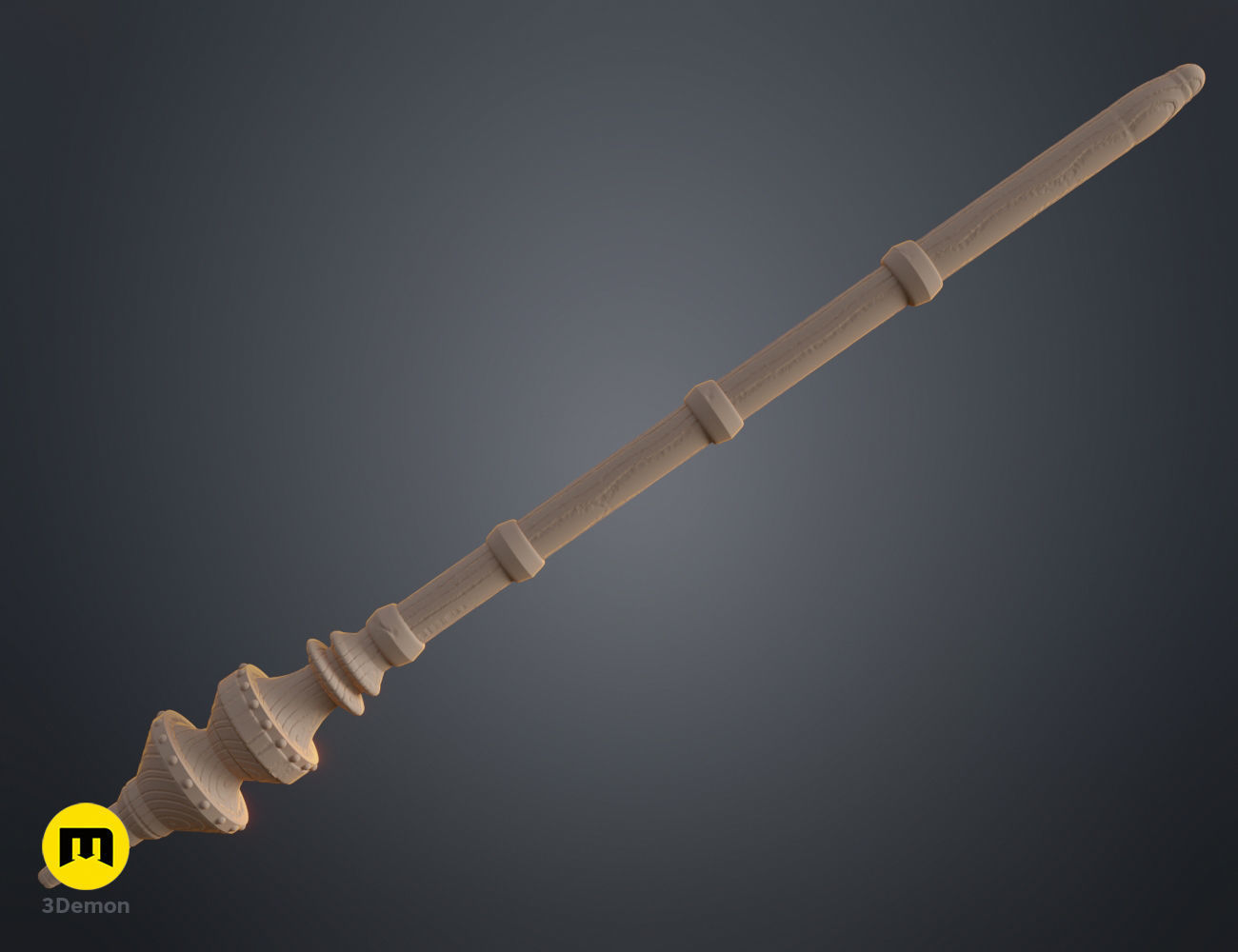 Ryotaro Tanaka wand 3D print model_3