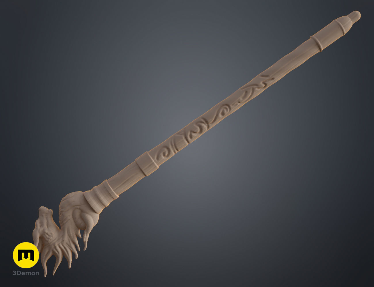 Noriyuki Sato wand 3D print model_7