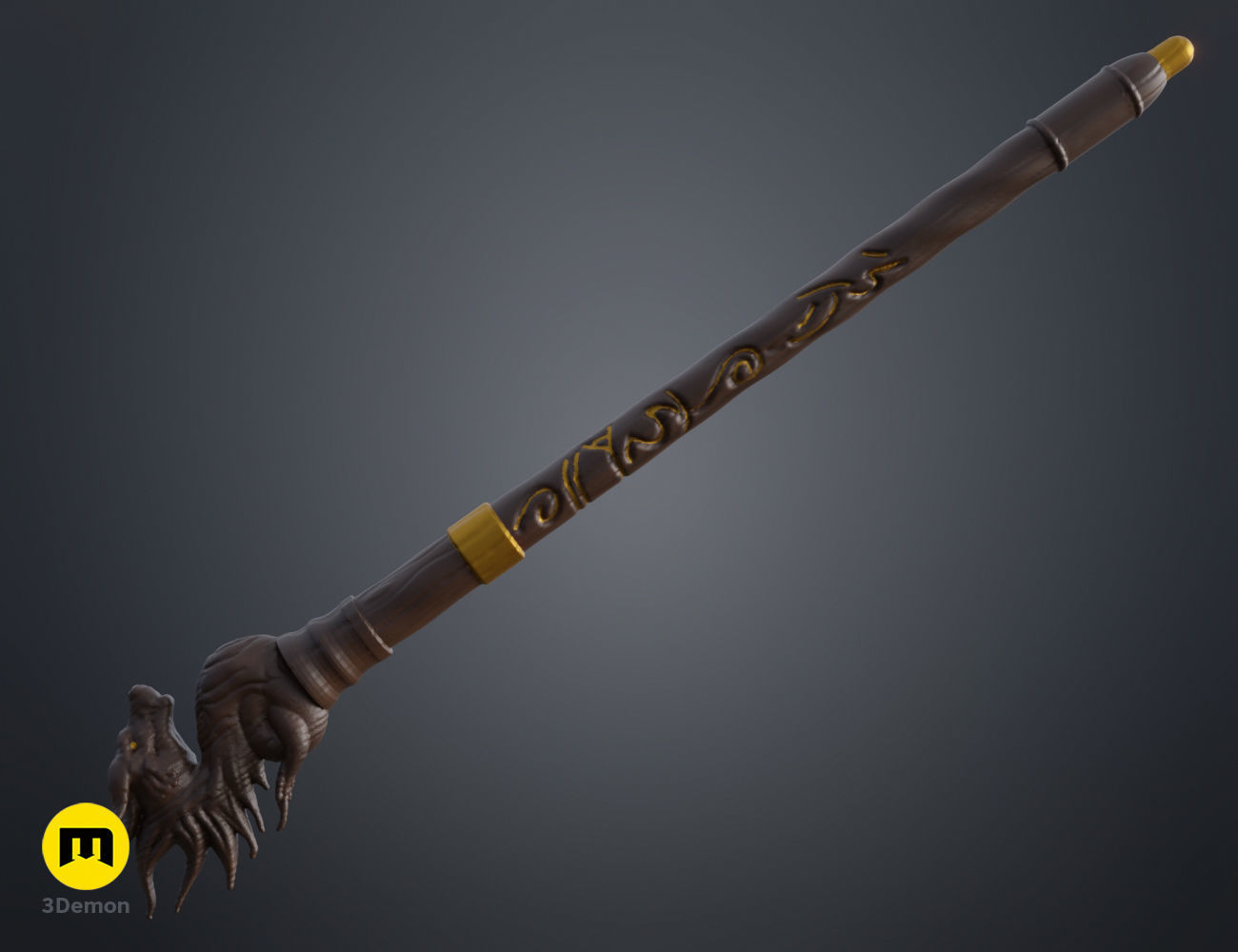 Noriyuki Sato wand 3D print model_6