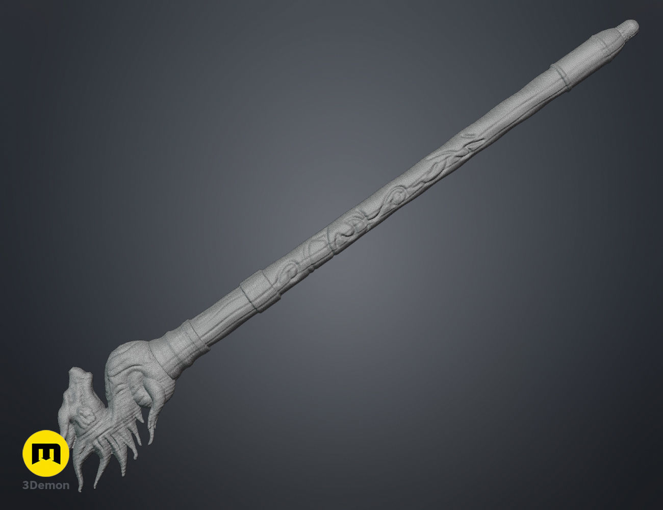 Noriyuki Sato wand 3D print model_8