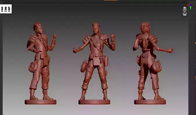 Apex Legends Mad Maggie STL and OBJ 3D print model