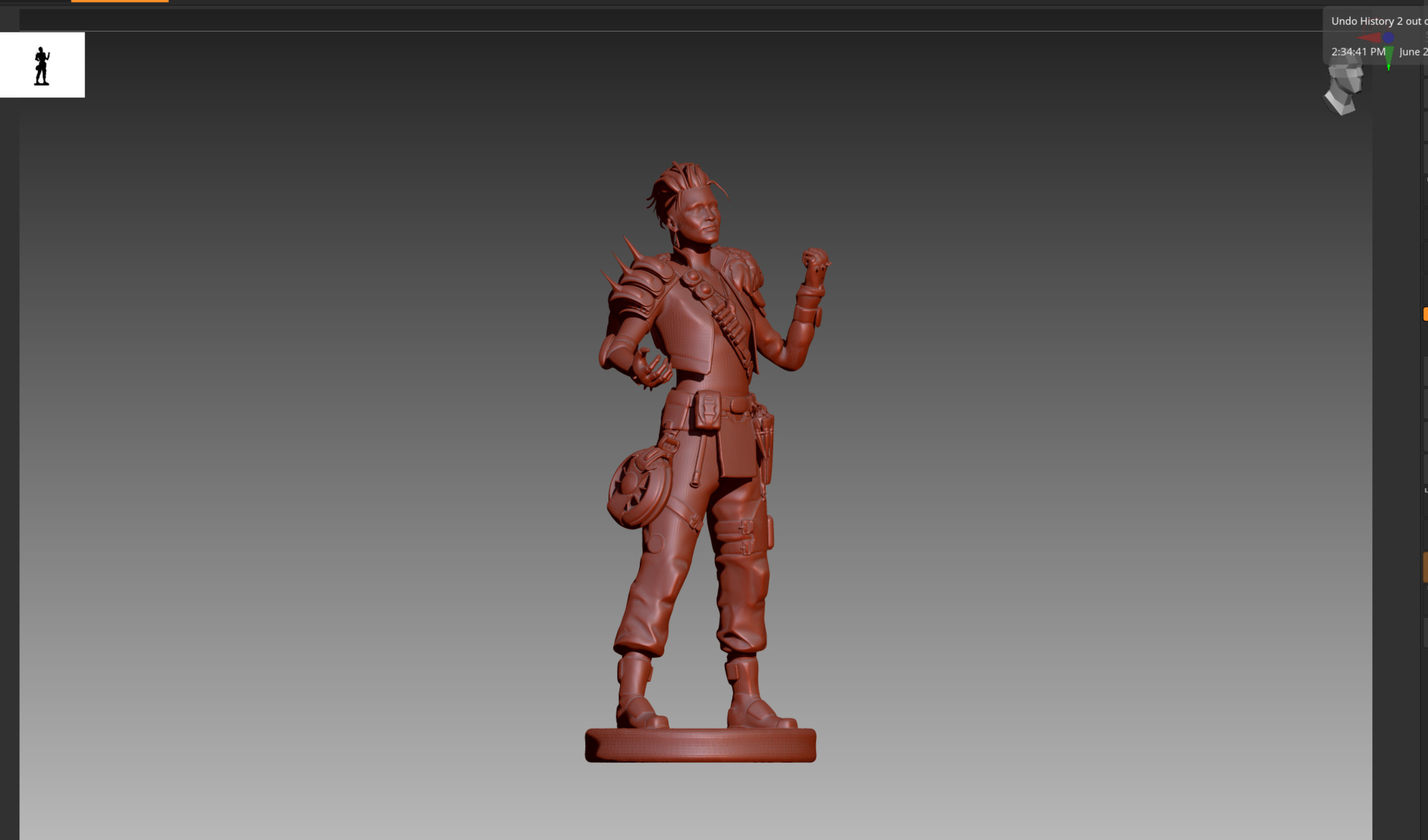 Apex Legends Mad Maggie STL and OBJ 3D print model_8