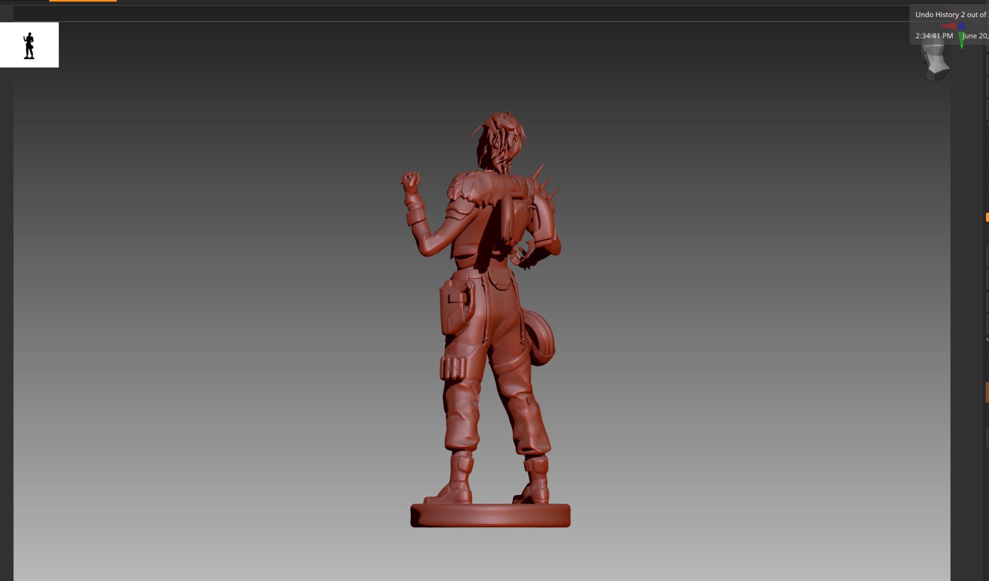 Apex Legends Mad Maggie STL and OBJ 3D print model_4