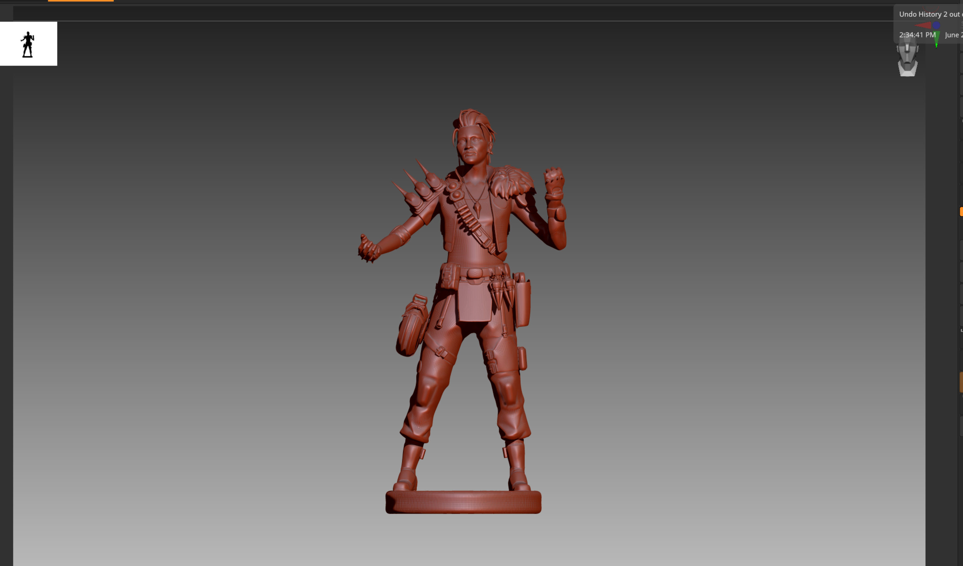 Apex Legends Mad Maggie STL and OBJ 3D print model_1