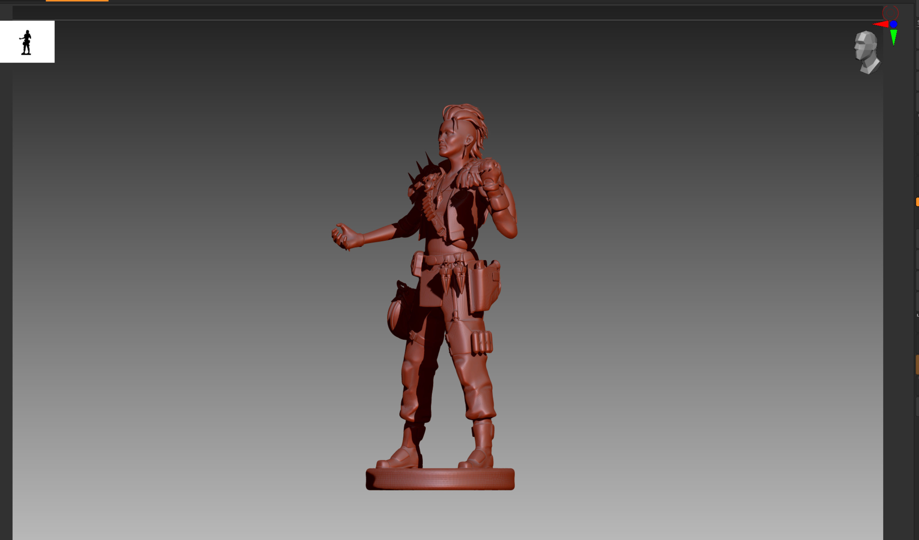 Apex Legends Mad Maggie STL and OBJ 3D print model_2