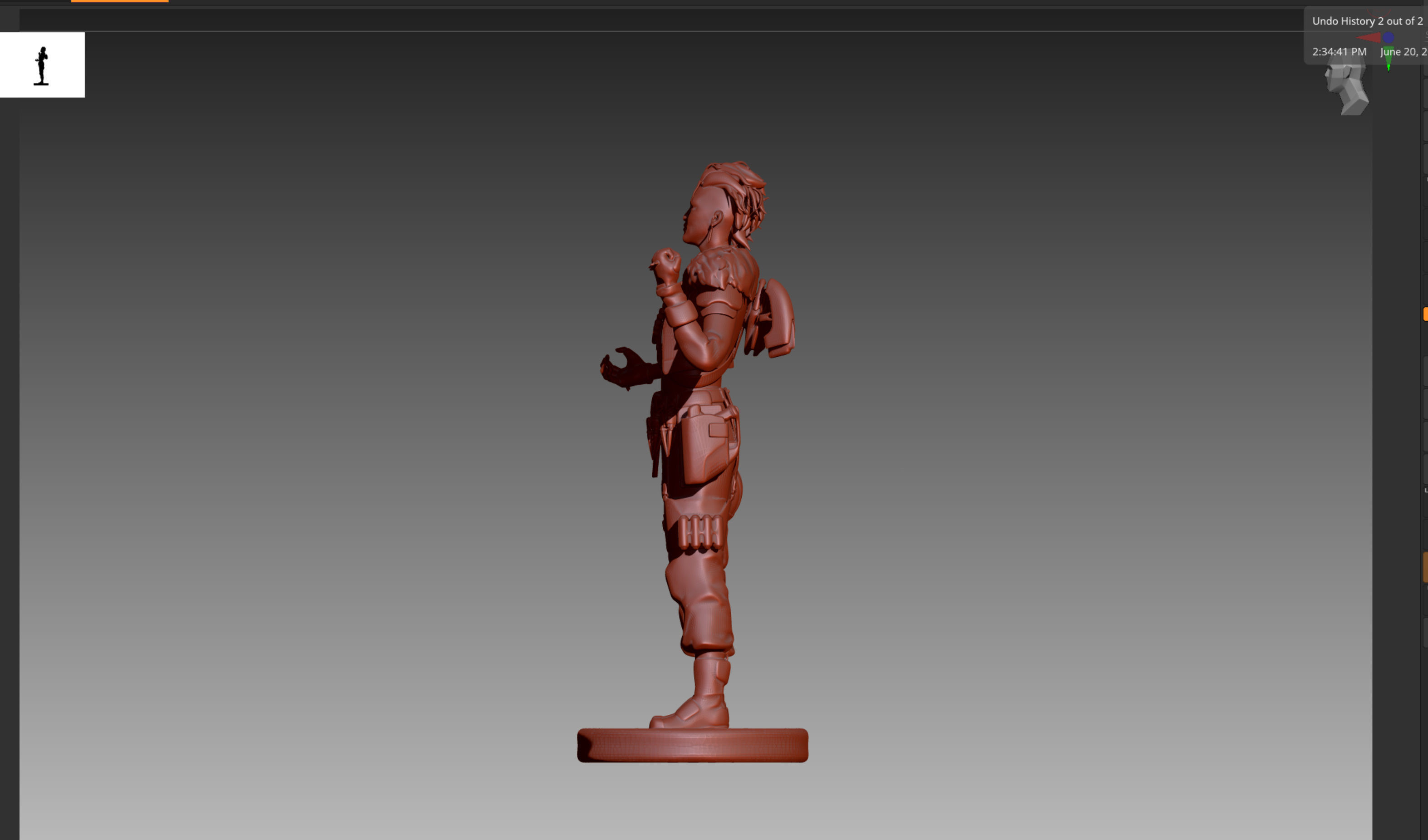 Apex Legends Mad Maggie STL and OBJ 3D print model_3