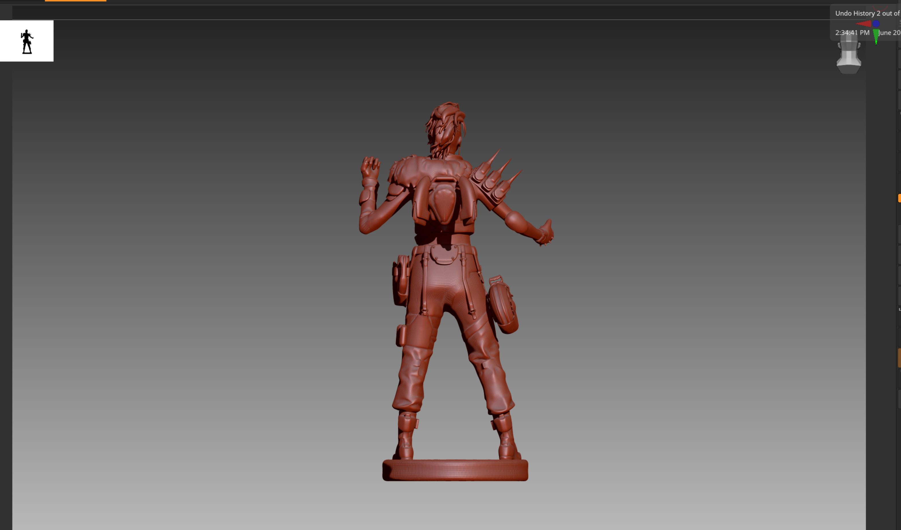 Apex Legends Mad Maggie STL and OBJ 3D print model_5