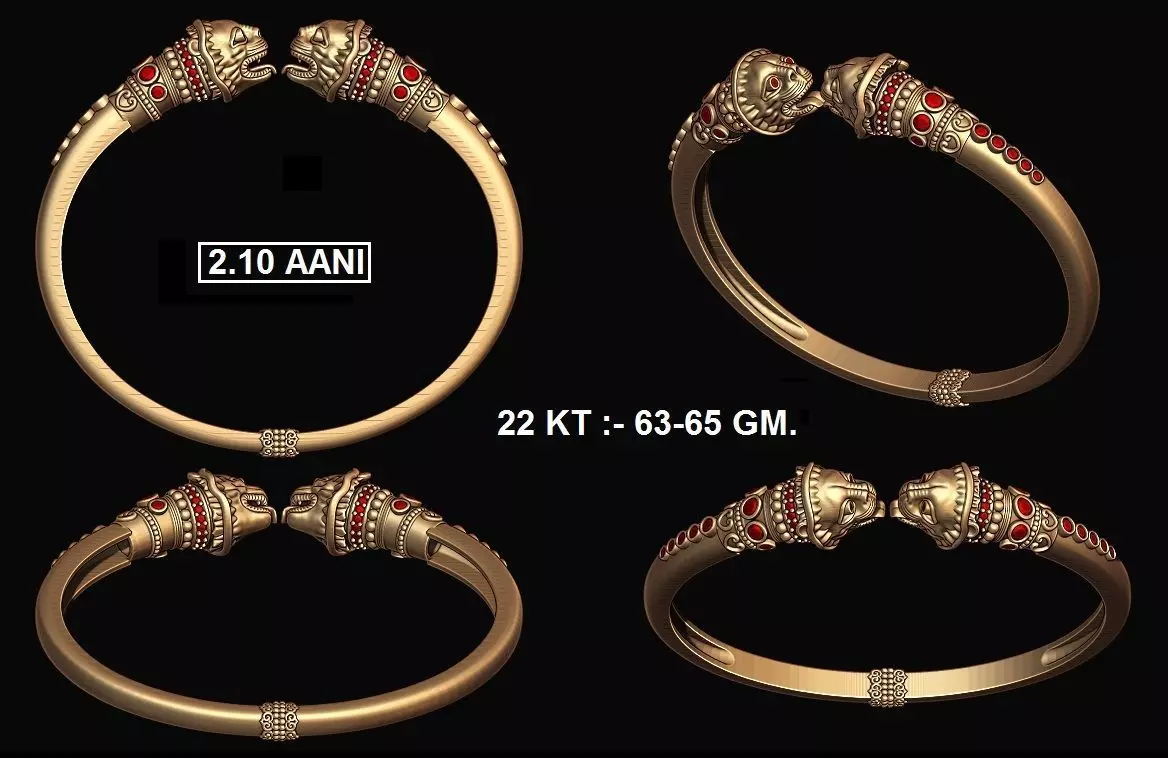 LION KADA BRACELET 3D print model