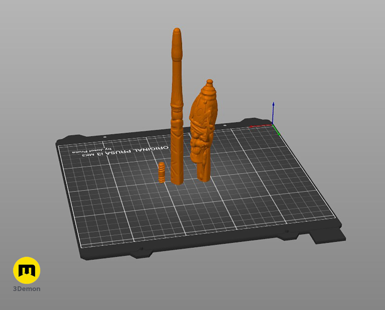 Chiyo Kogawa wand 3D print model_2