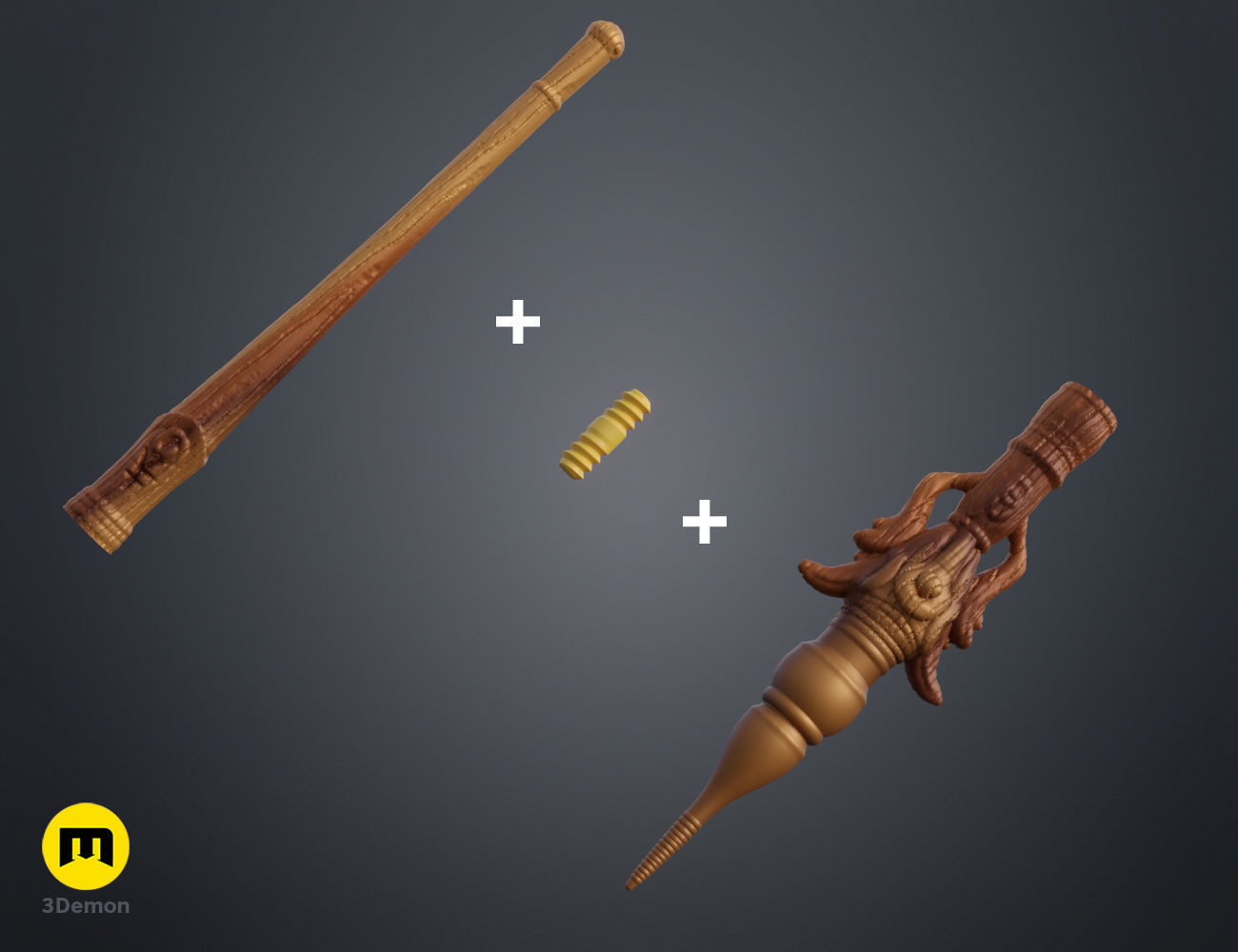 Keiko Takahashi wand 3D print model_1