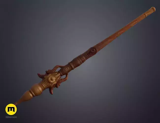 Keiko Takahashi wand 3D print model Keiko Takahashi wand 3D print model