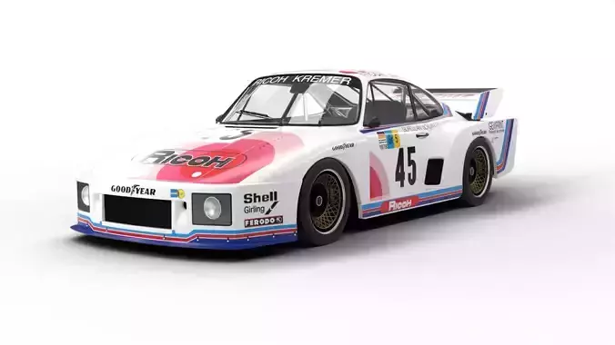 Porsche 935 K2 1978 Le Mans Racing