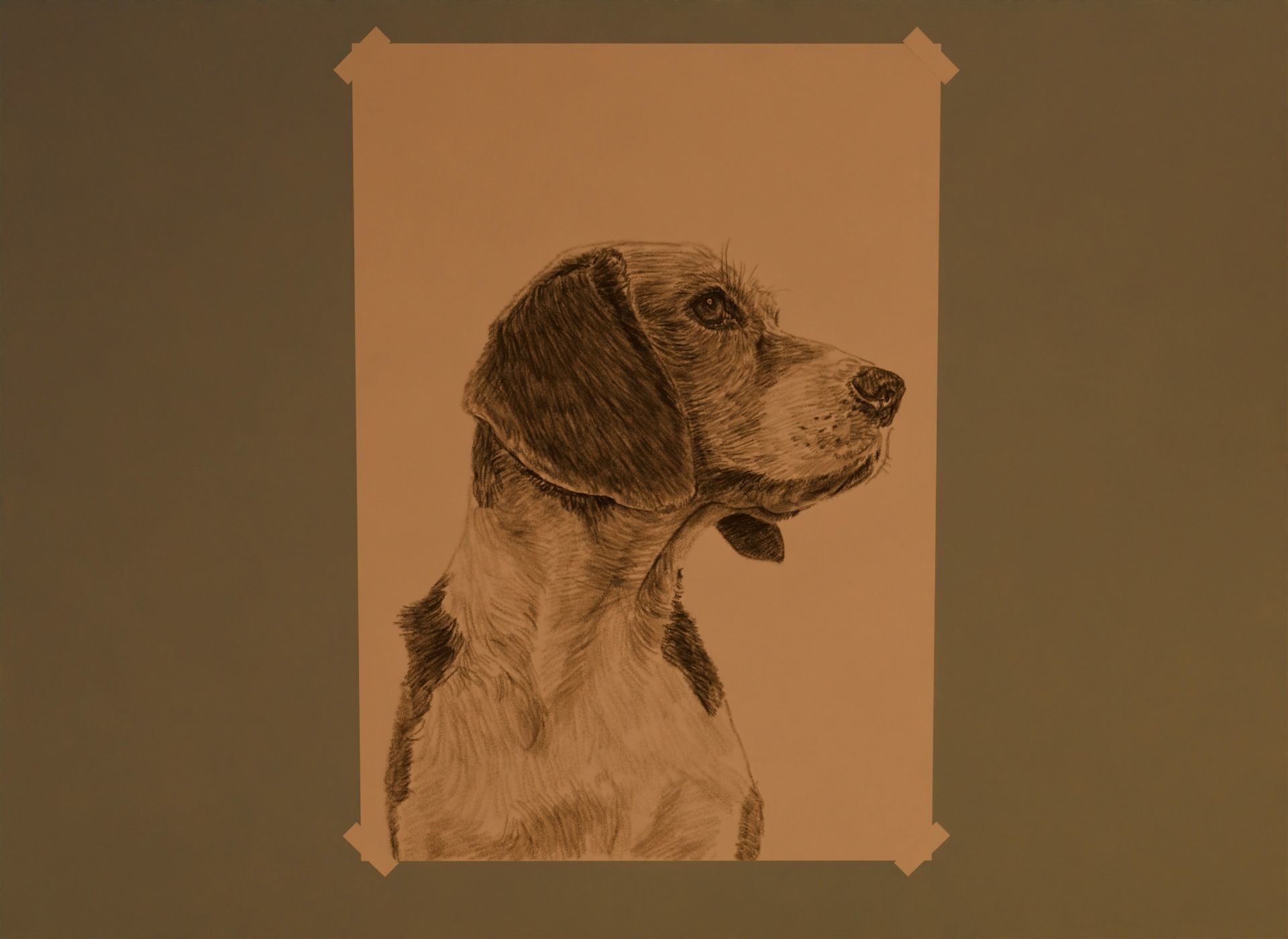 Attic bedroom Low-poly 3D model_13