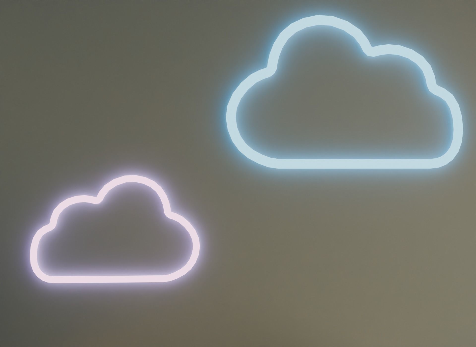 Attic bedroom Low-poly 3D model_27