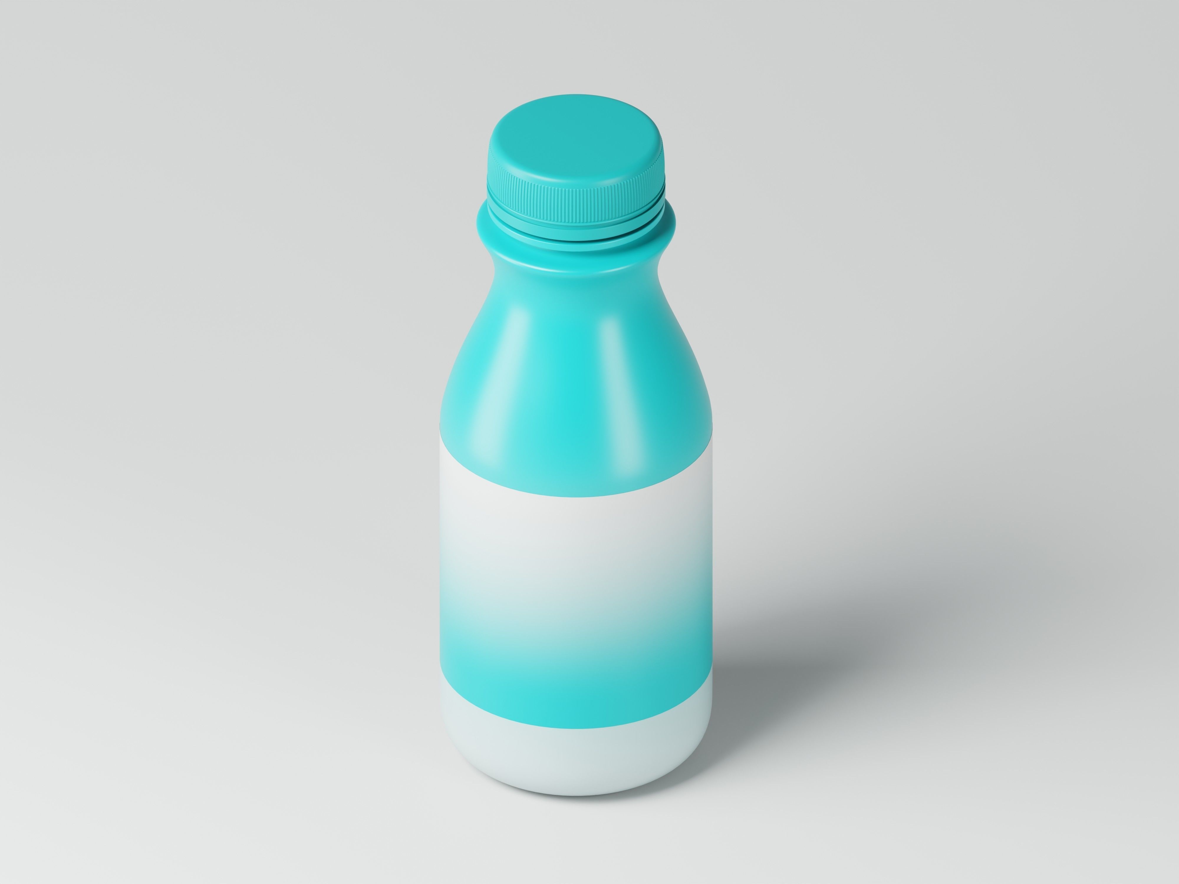 Liquid Product Plastic Bottle 3D Model Low-poly 3D model_3