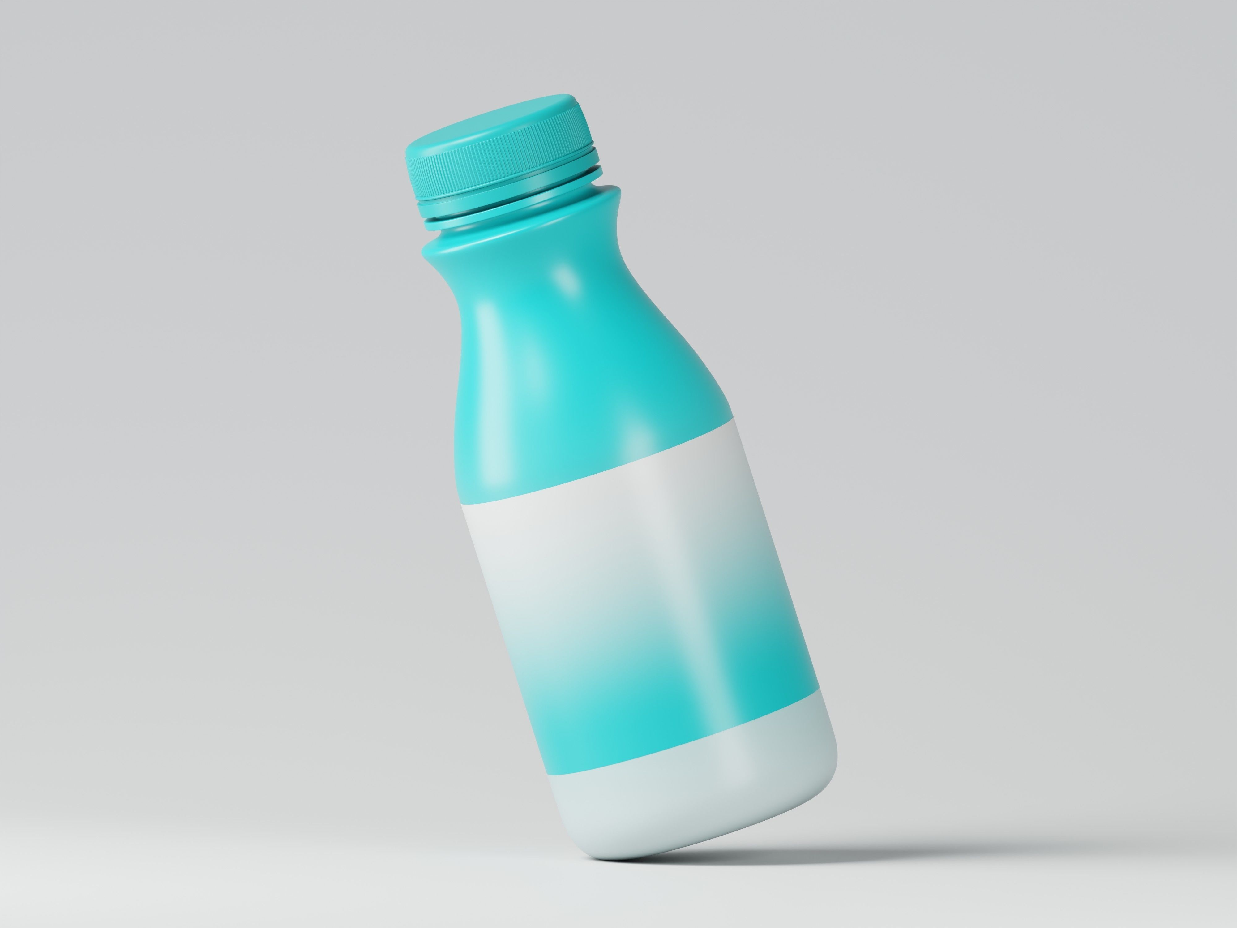Liquid Product Plastic Bottle 3D Model Low-poly 3D model_6