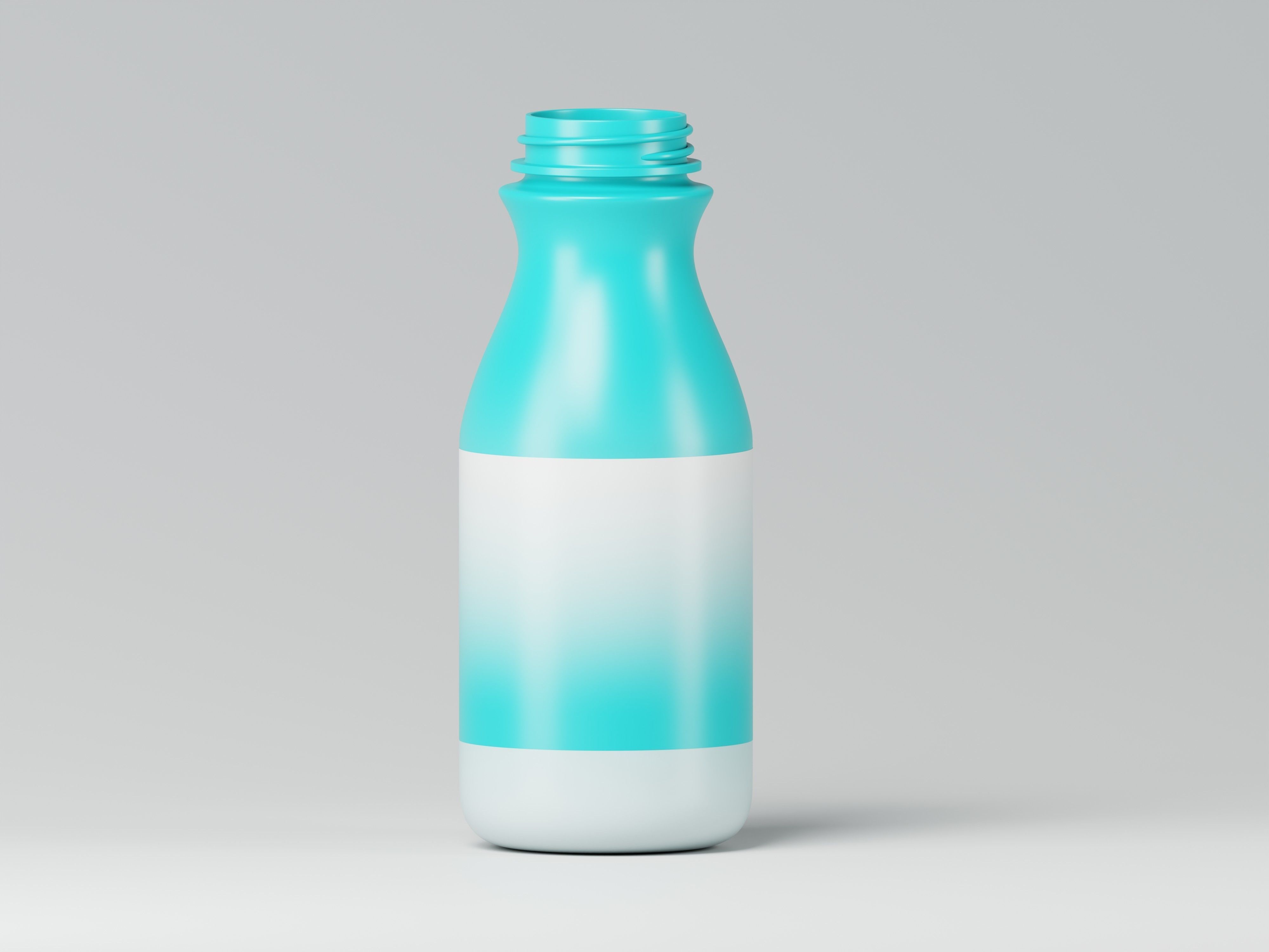 Liquid Product Plastic Bottle 3D Model Low-poly 3D model_4